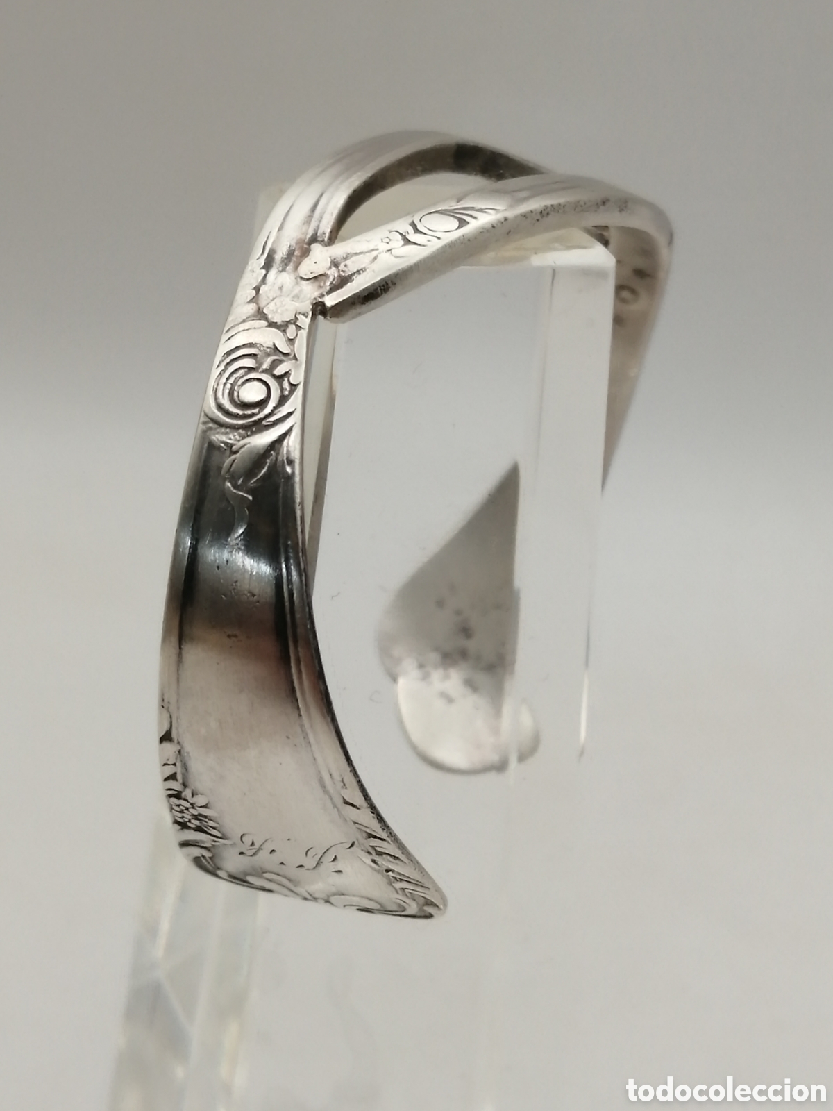 Joyeria: Pulsera brazalete plata de ley - Foto 3