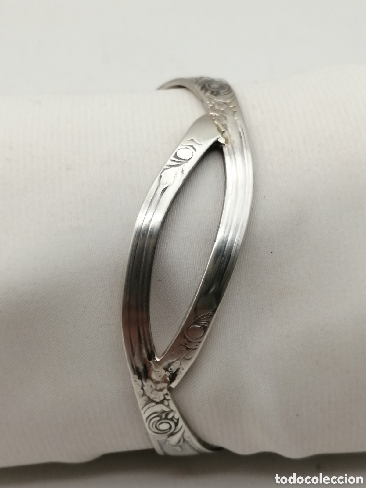 Joyeria: Pulsera brazalete plata de ley - Foto 6
