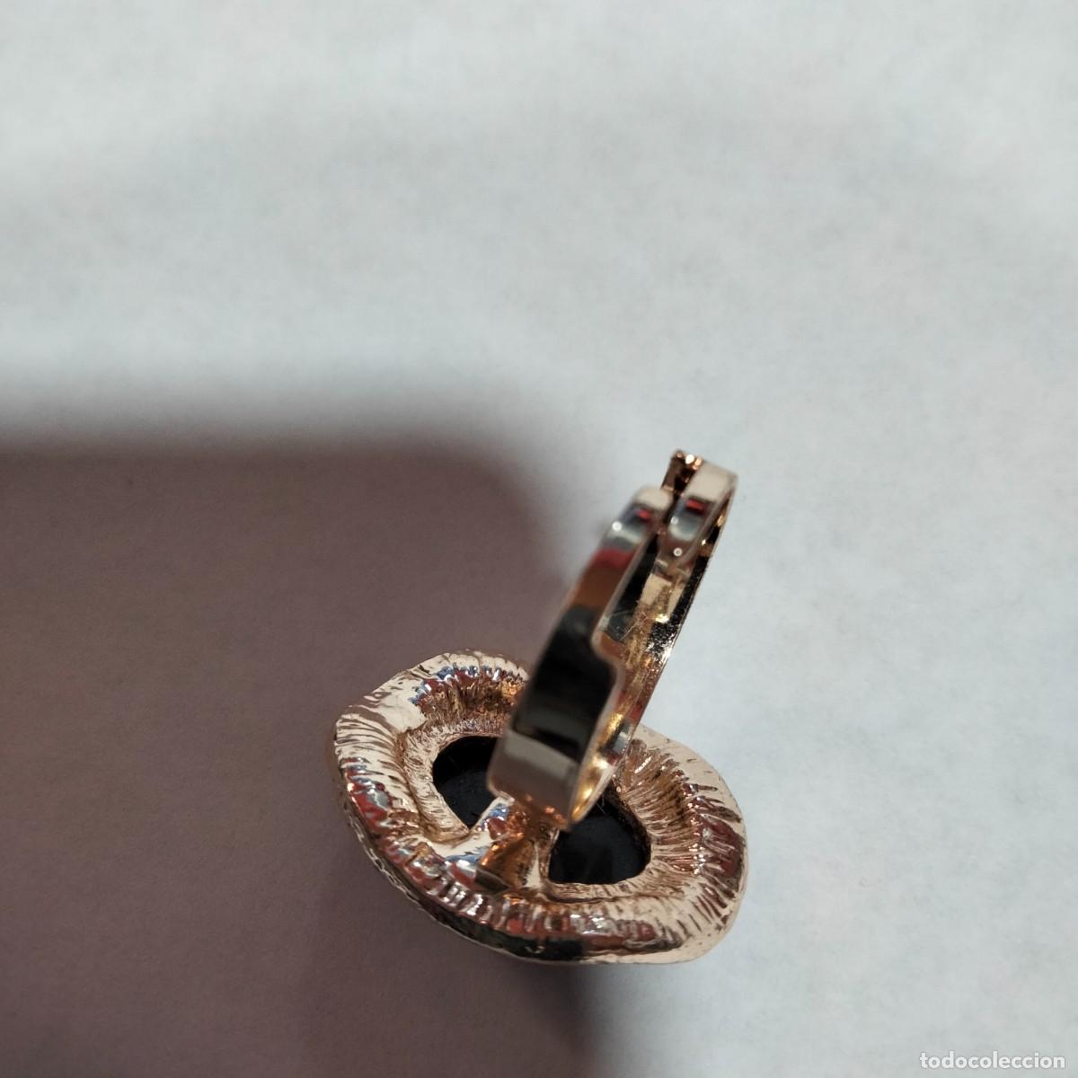 Joyeria: precioso anillo ajustable de oro laminado - Foto 7