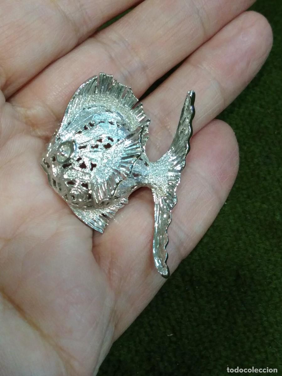 Joyeria: Broche de pez, plata contraste estrella. REF-2368 - Foto 1