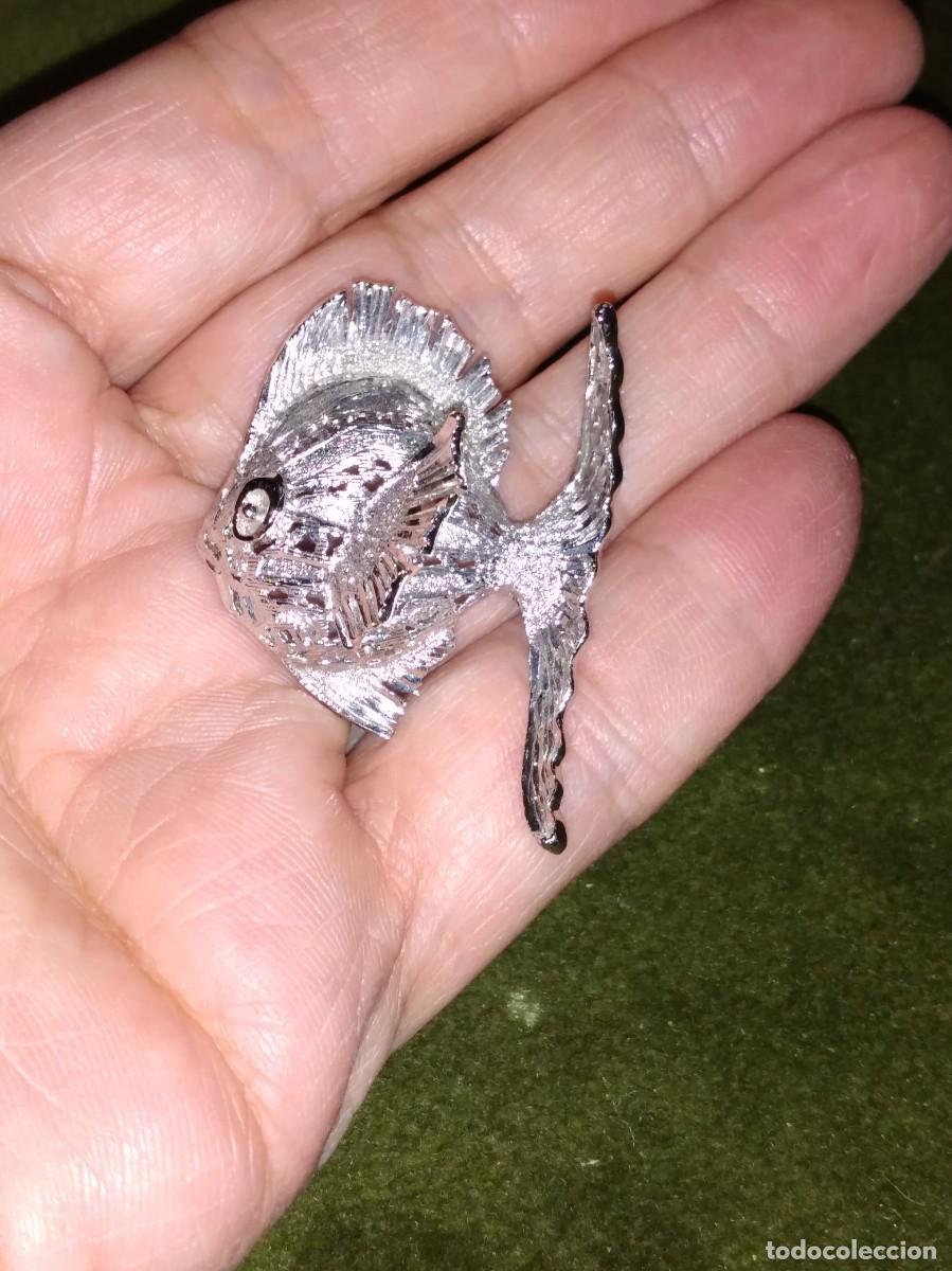 Joyeria: Broche de pez, plata contraste estrella. REF-2368 - Foto 3