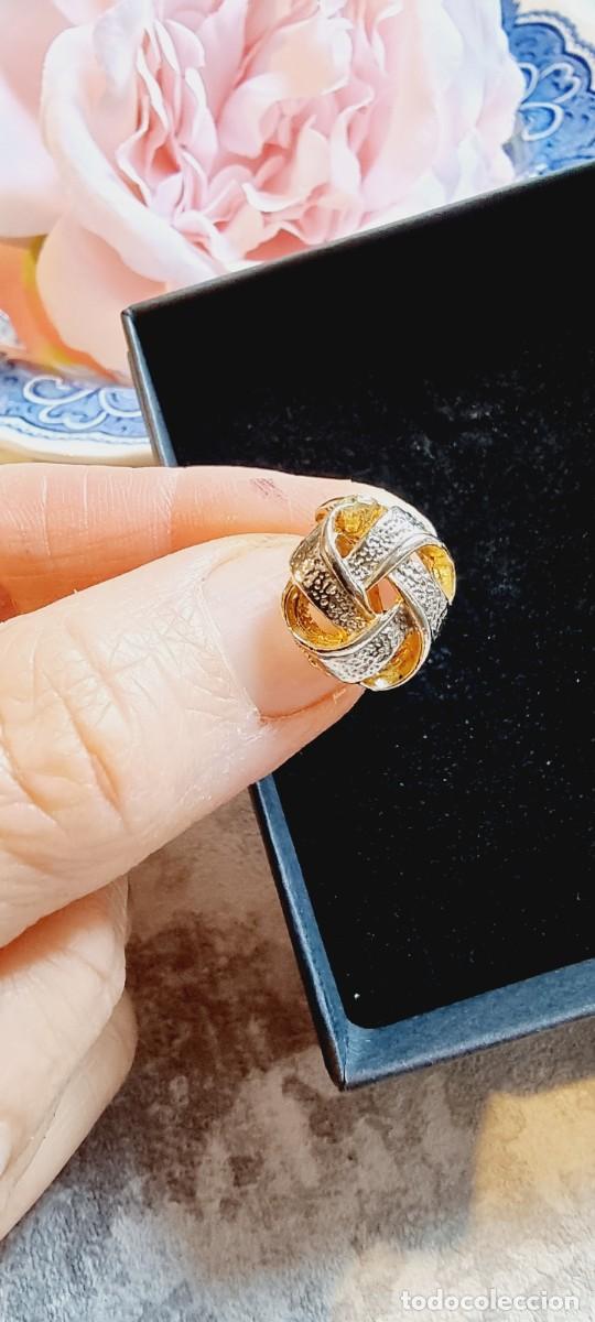 Gioielleria: Pendientes Entrelazados en Plata y Oro