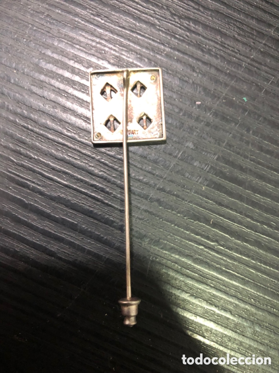 Joyeria: Broche de aguja de plata y esmalte (L14) - Foto 2