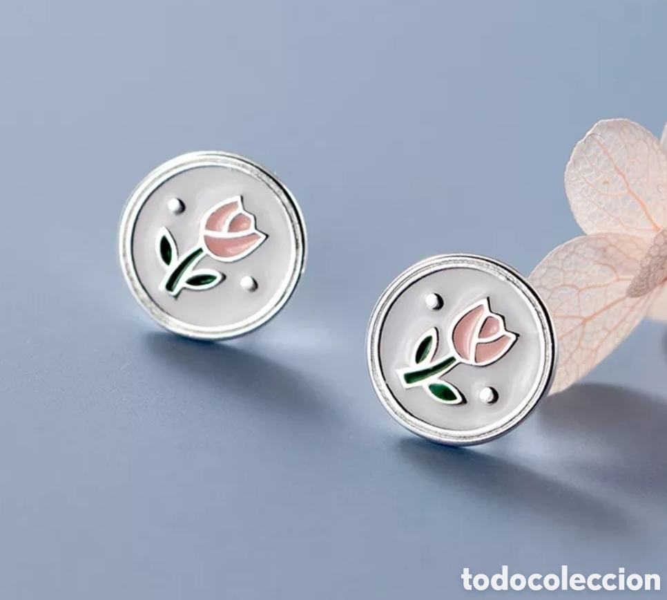 Joyeria: Pendientes de Plata Tulipanes ENV&Iacute;O GRATIS!! - Foto 1