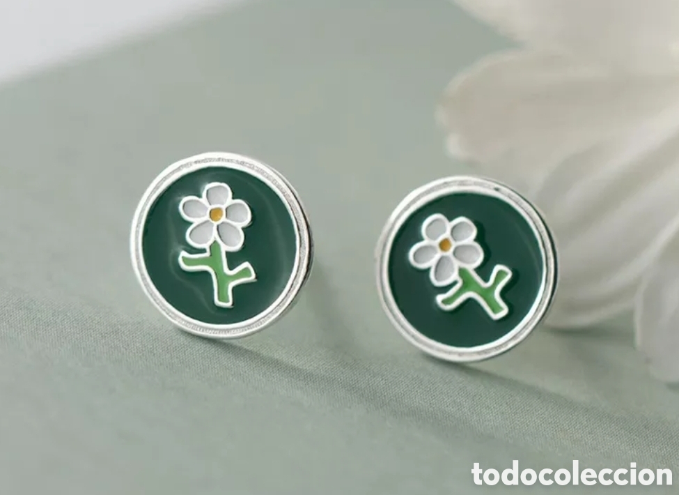 Joyeria: Pendientes de Plata Flores ENV&Iacute;O GRATIS!! - Foto 2