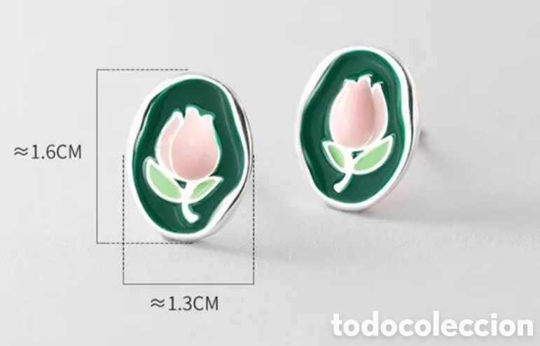 Joyeria: Pendientes de Plata Tulipanes ENV&Iacute;O GRATIS!! - Foto 2