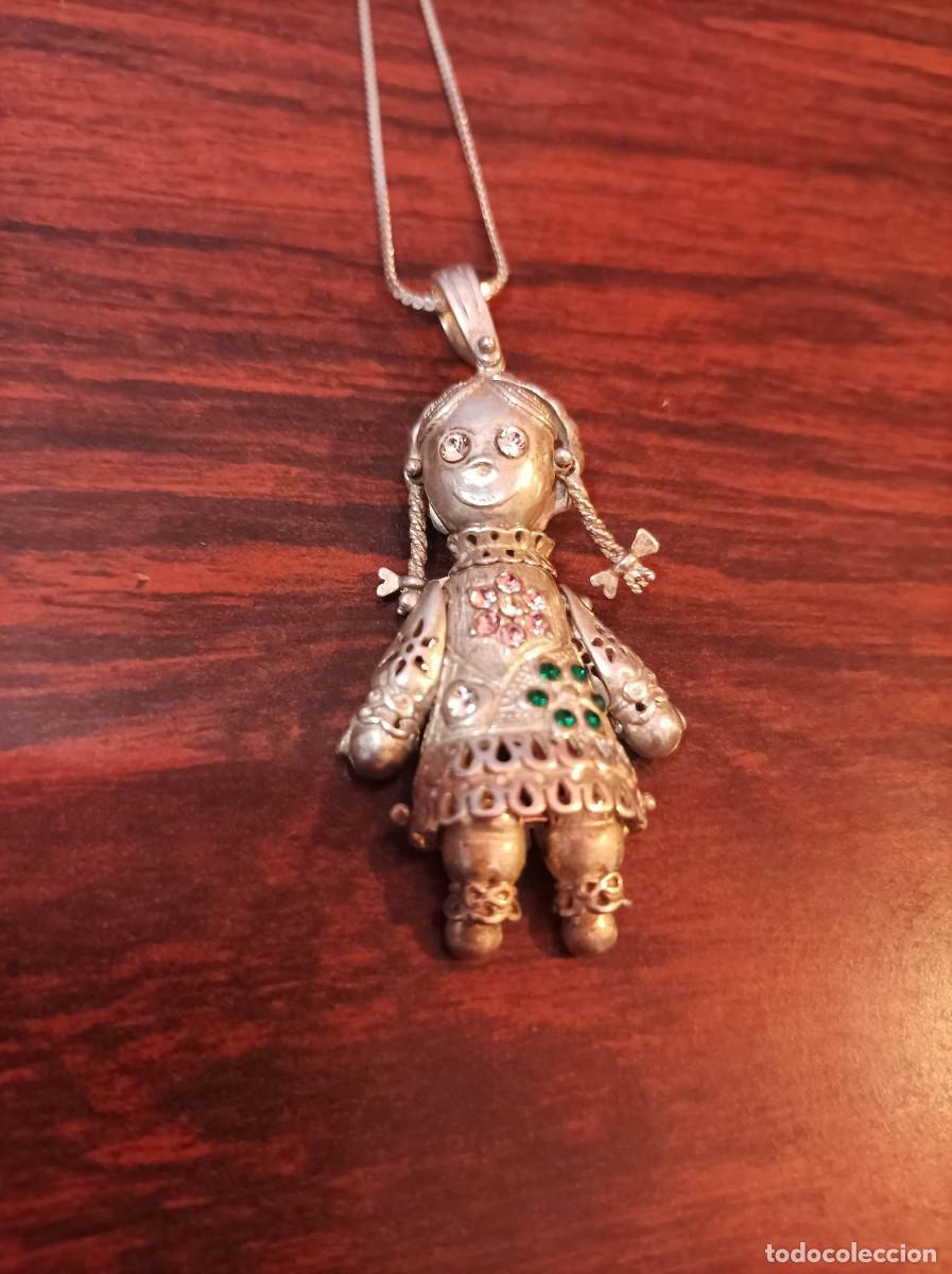 Joyeria: Magn&iacute;fico conjunto de colgante y cadena de plata - Foto 4