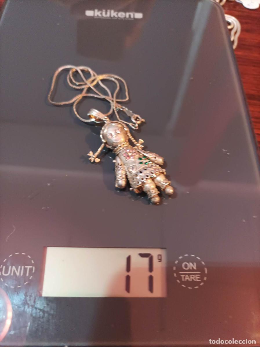 Joyeria: Magn&iacute;fico conjunto de colgante y cadena de plata - Foto 6