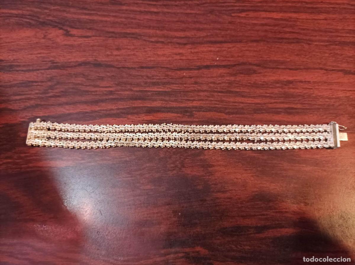 Joyeria: Pulsera trenzada de mujer de plata - Foto 1