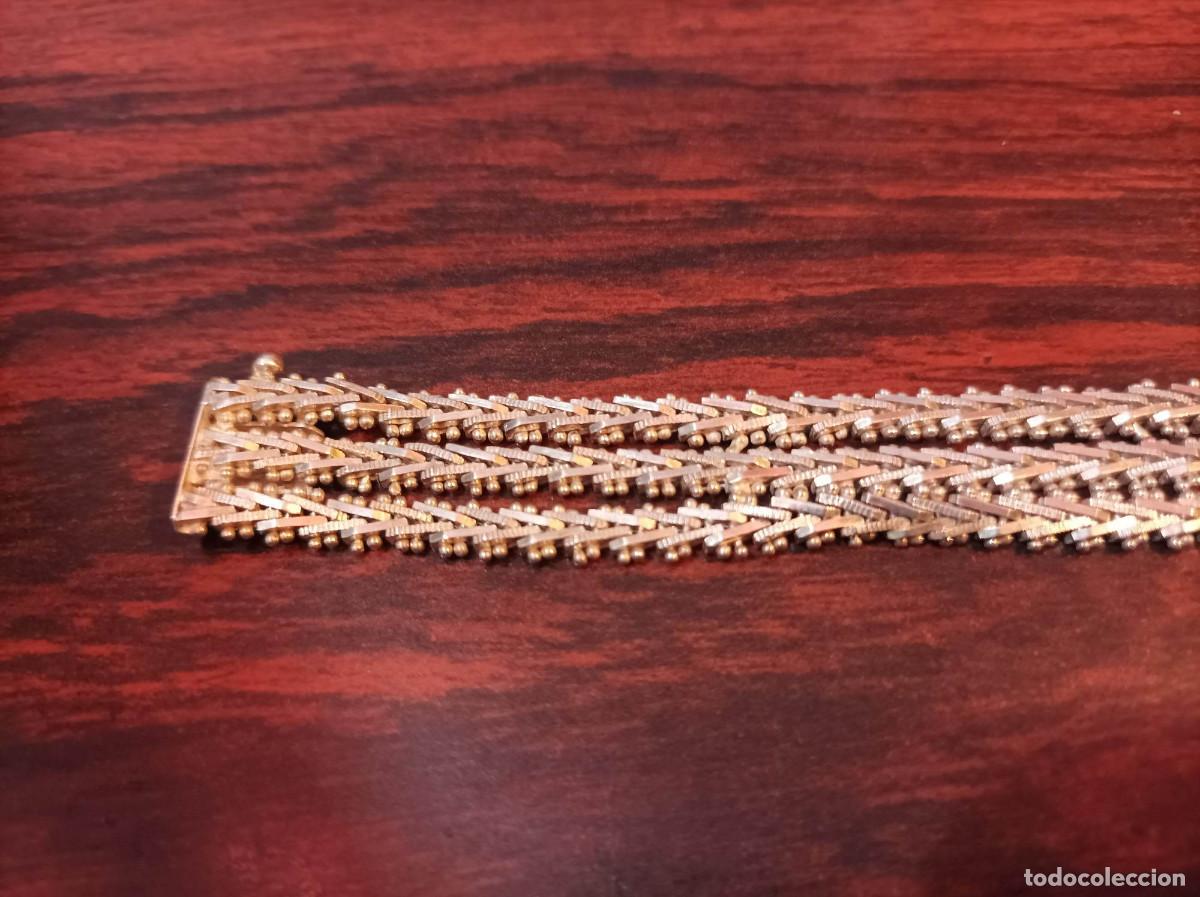 Joyeria: Pulsera trenzada de mujer de plata - Foto 3