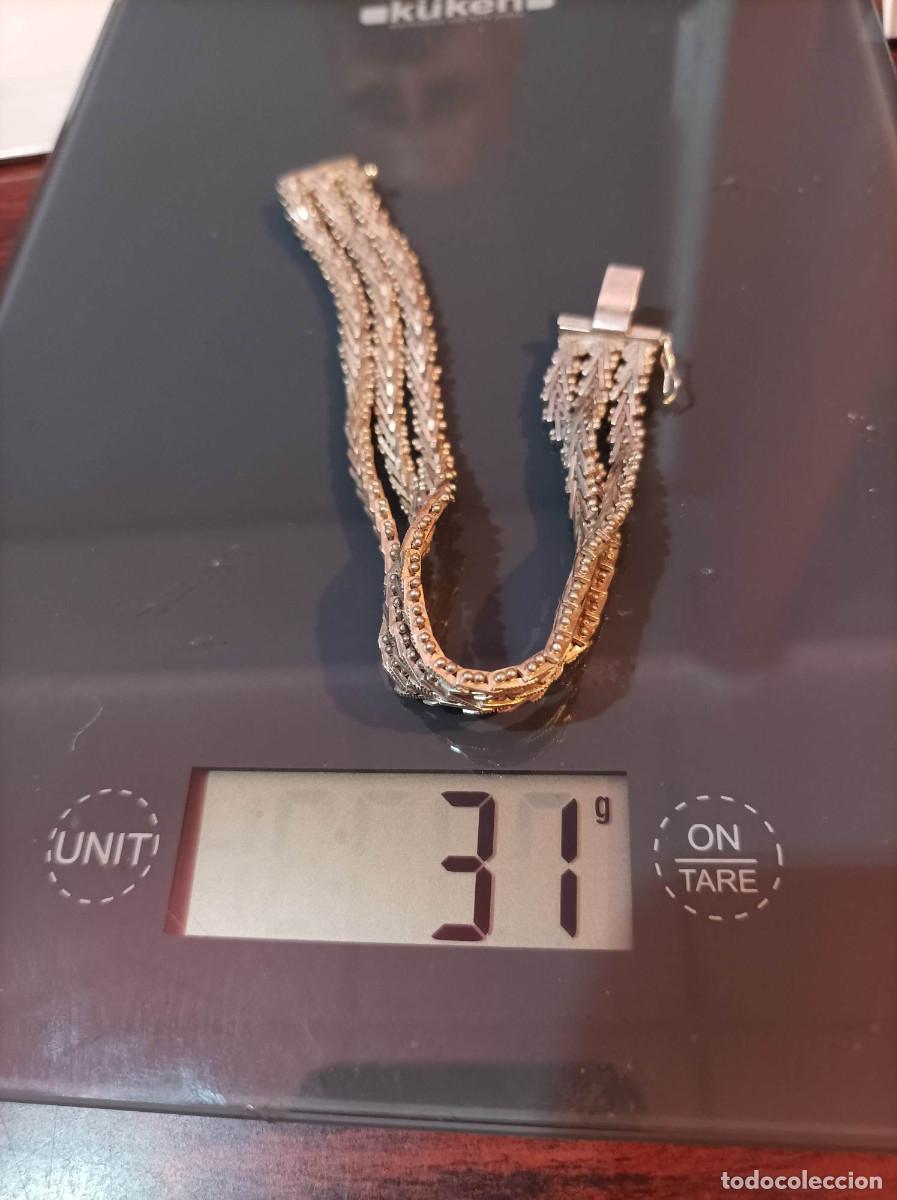 Joyeria: Pulsera trenzada de mujer de plata - Foto 6