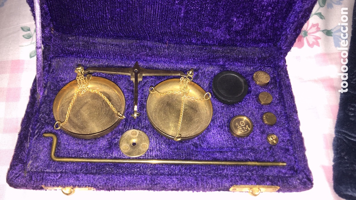 Joyeria: Balanza de bronce para oro, plata&hellip; - Foto 4