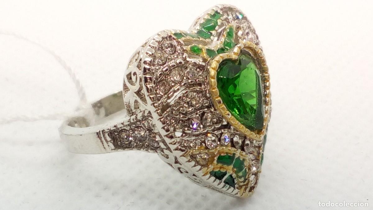 Joyeria: Sortija Coraz&oacute;n Imperial talla 8.5 USA - Foto 2