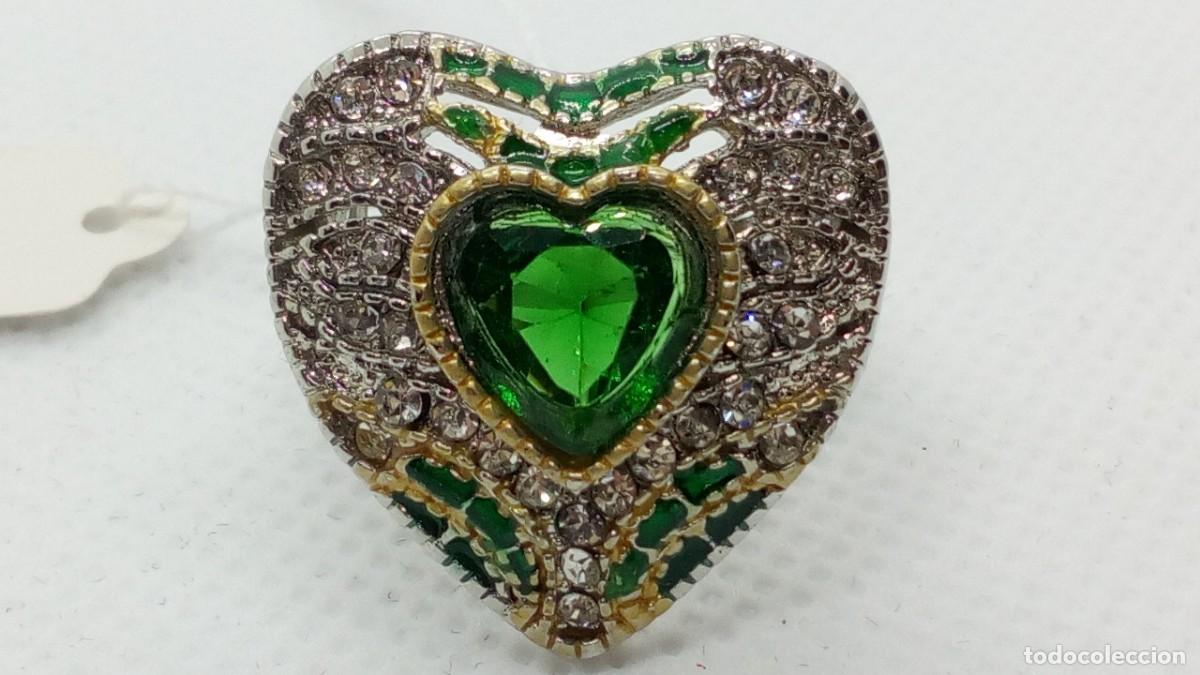 Joyeria: Sortija Coraz&oacute;n Imperial talla 8.5 USA - Foto 3