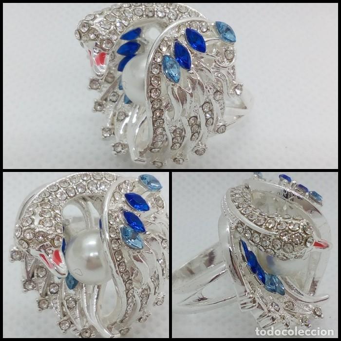 Joyeria: Anillo Swan Elegance &ndash; Talla 6 USA - Foto 1