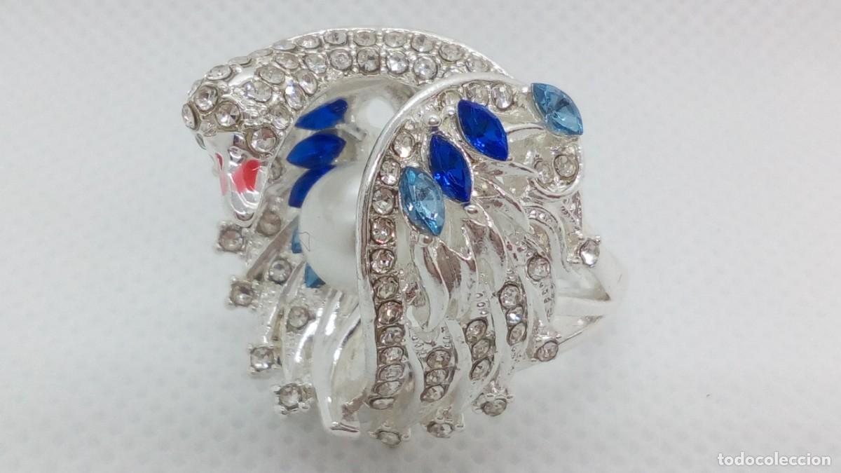 Joyeria: Anillo Swan Elegance &ndash; Talla 6 USA - Foto 2