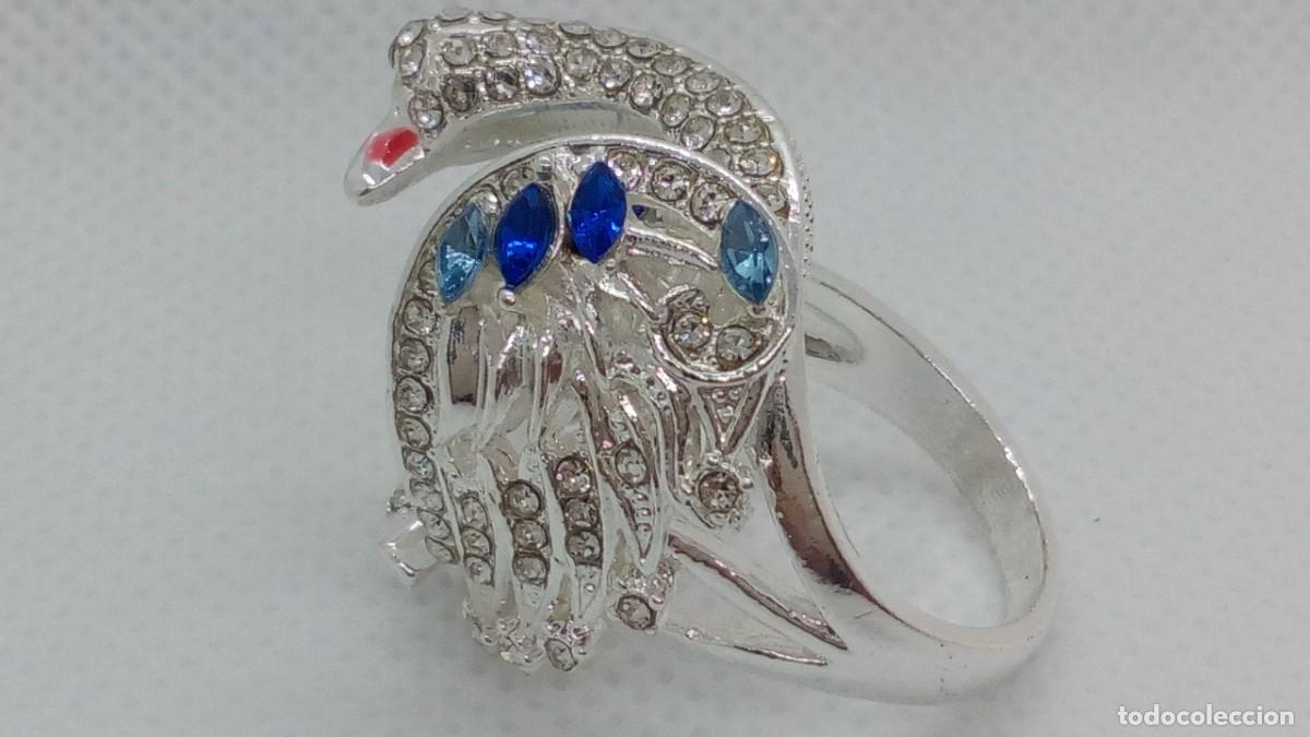 Joyeria: Anillo Swan Elegance &ndash; Talla 6 USA - Foto 4