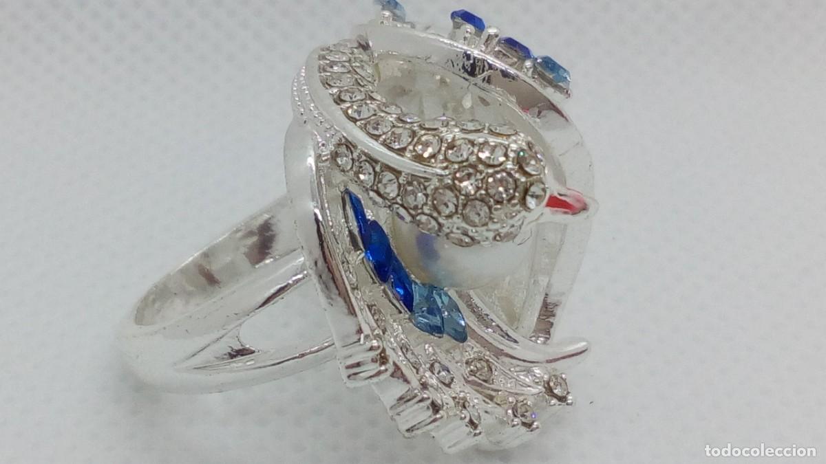 Joyeria: Anillo Swan Elegance &ndash; Talla 6 USA - Foto 6