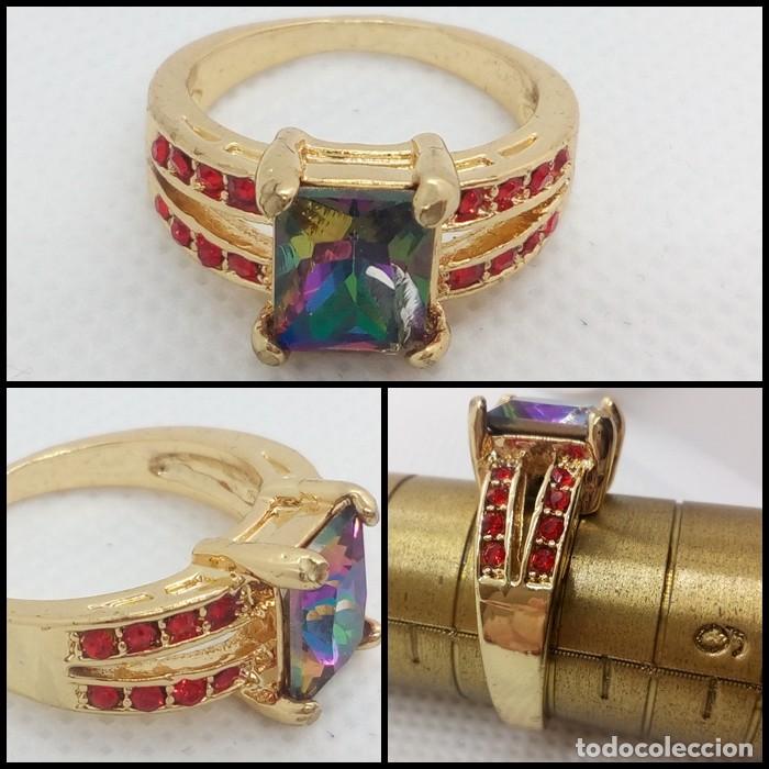 Joyeria: Anillo Arco&iacute;ris Real - Talla 8 USA - Foto 1