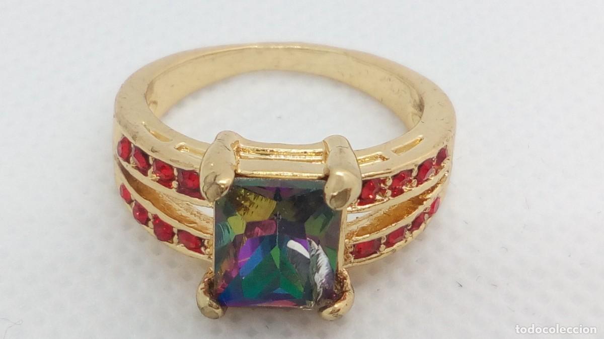 Joyeria: Anillo Arco&iacute;ris Real - Talla 8 USA - Foto 2
