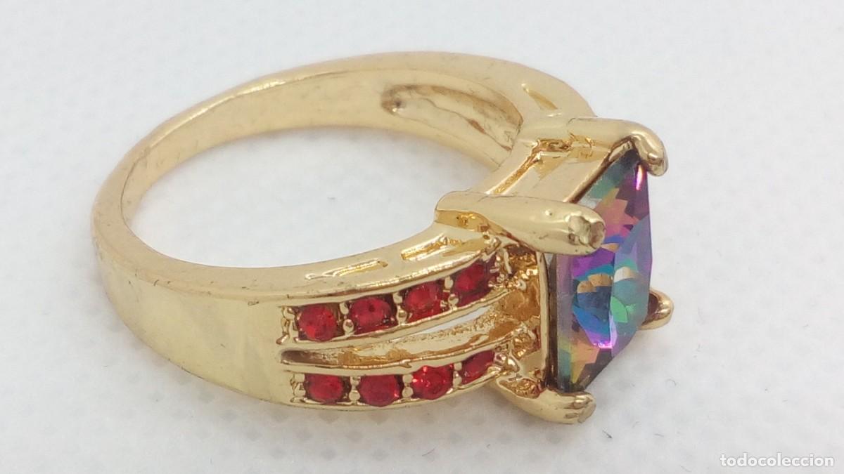 Joyeria: Anillo Arco&iacute;ris Real - Talla 8 USA - Foto 3
