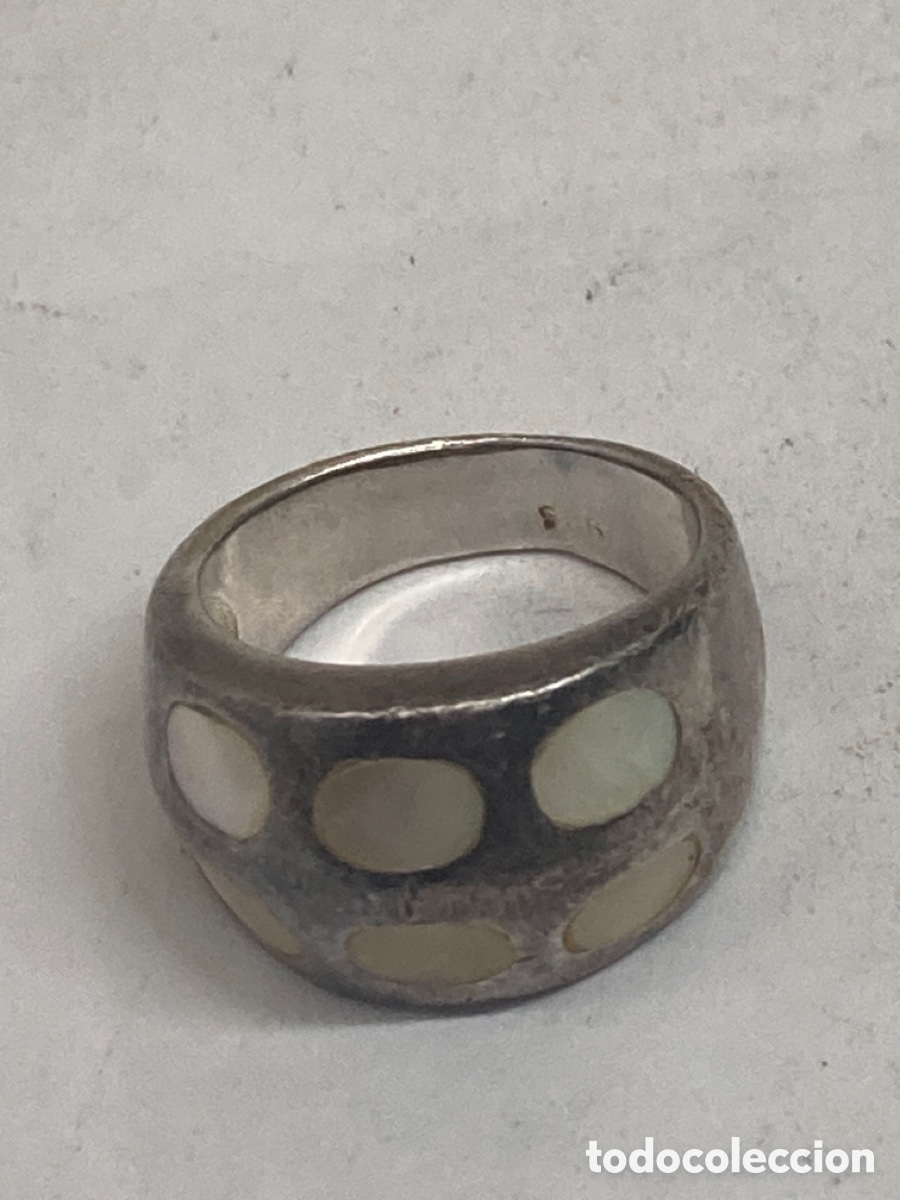 Joyeria: Anillo de plata y n&aacute;car / SORT 03 - Foto 1