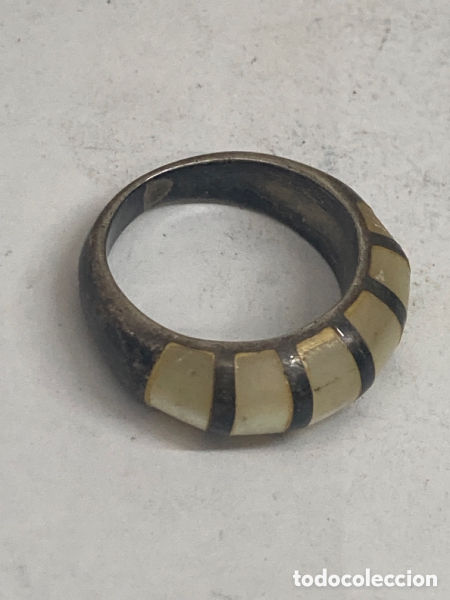 Joyeria: Anillo de plata y n&aacute;car /SORT 03 - Foto 2