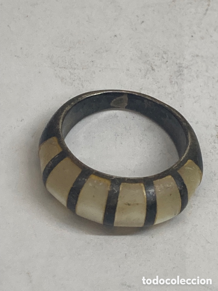 Joyeria: Anillo de plata y n&aacute;car /SORT 03 - Foto 1