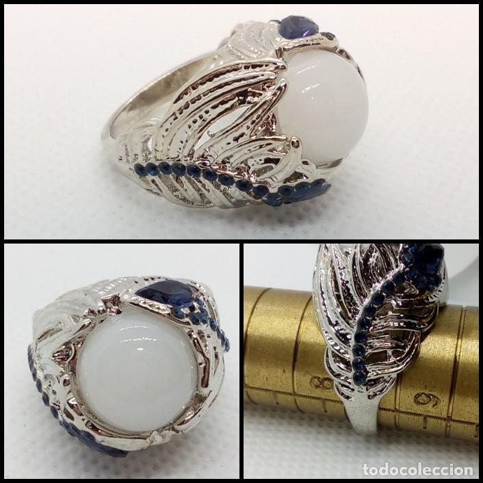 Joyeria: Anillo Pluma Real - Talla 8.5 USA - Foto 1