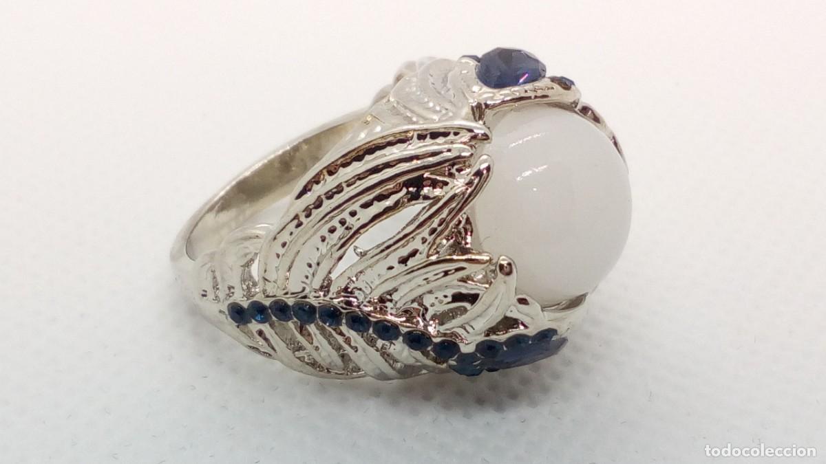 Joyeria: Anillo Pluma Real - Talla 8.5 USA - Foto 2