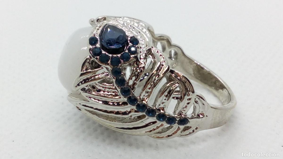 Joyeria: Anillo Pluma Real - Talla 8.5 USA - Foto 4