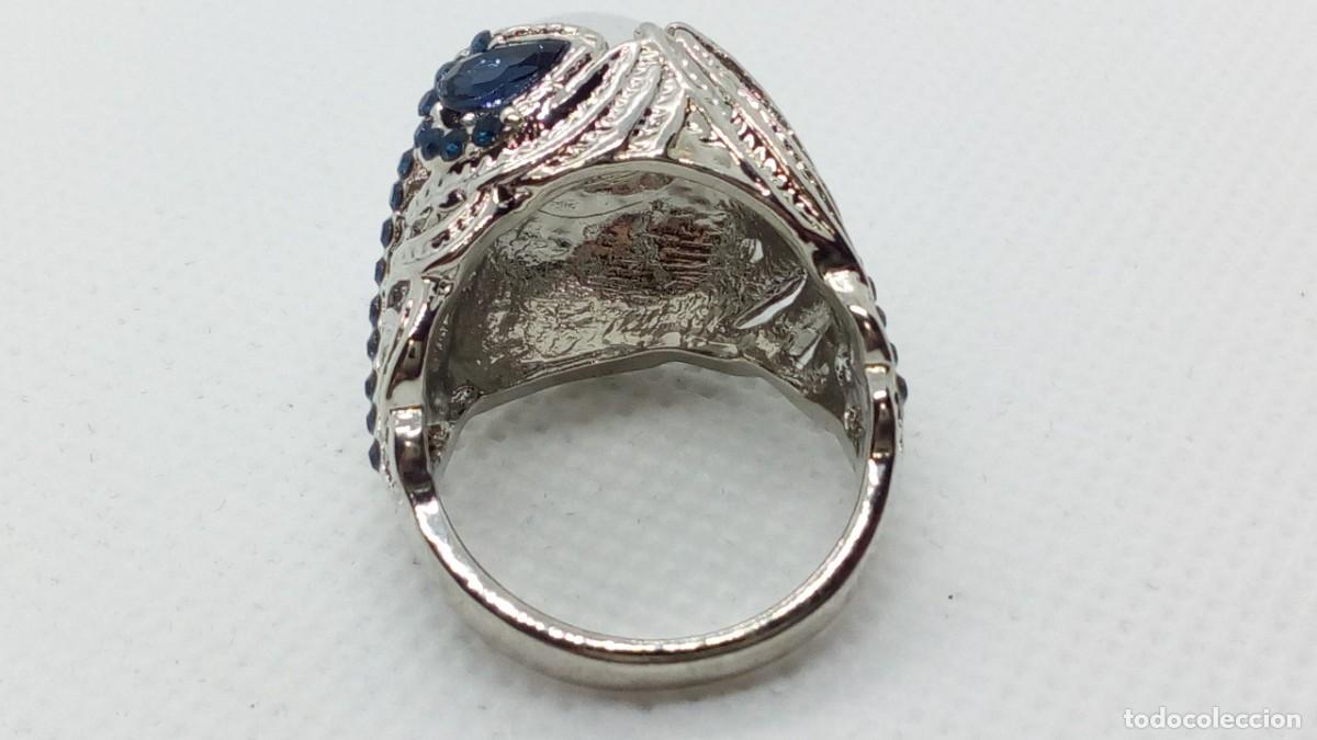Joyeria: Anillo Pluma Real - Talla 8.5 USA - Foto 5