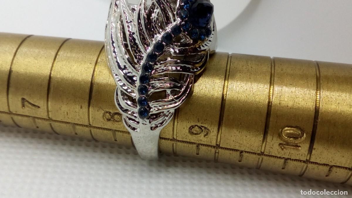 Joyeria: Anillo Pluma Real - Talla 8.5 USA - Foto 6