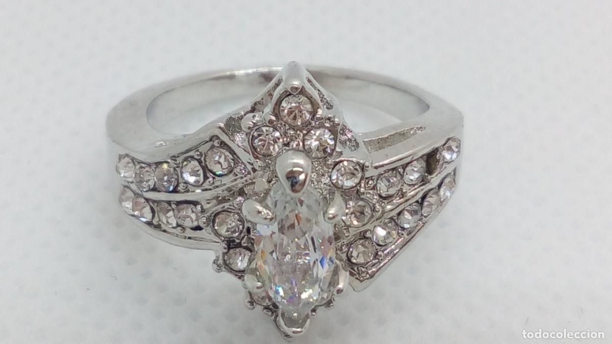 Joyeria: Anillo Brillo Real - Talla 7 USA - Foto 2