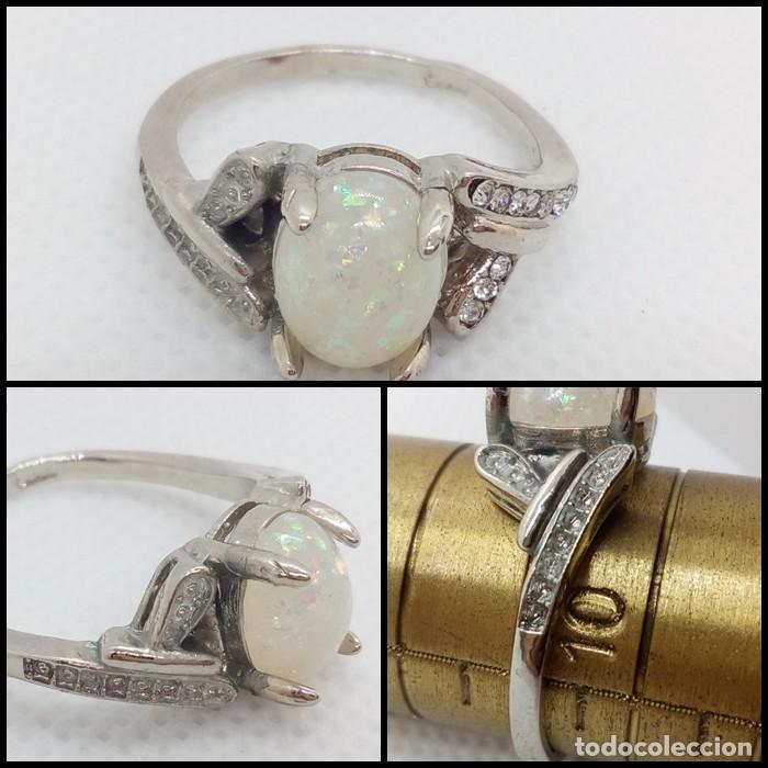 Joyeria: Anillo Brillo Opalino - Talla 9.5 USA - Foto 1