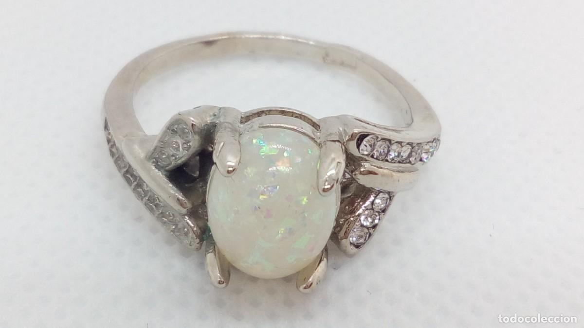 Joyeria: Anillo Brillo Opalino - Talla 9.5 USA - Foto 2