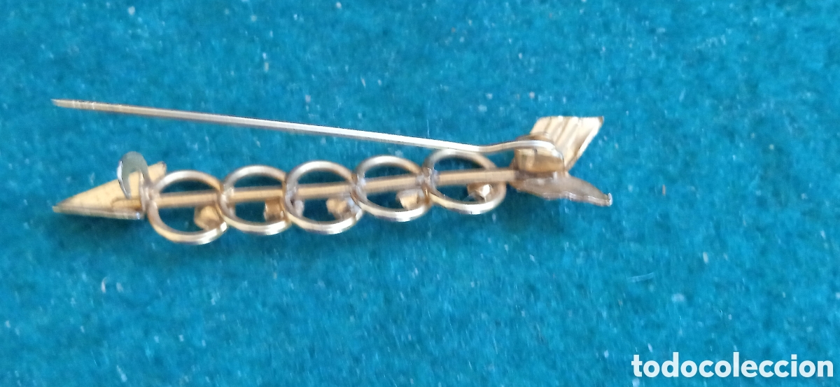 Joyeria: Aguja de solapa flecha de lat&oacute;n - Foto 4