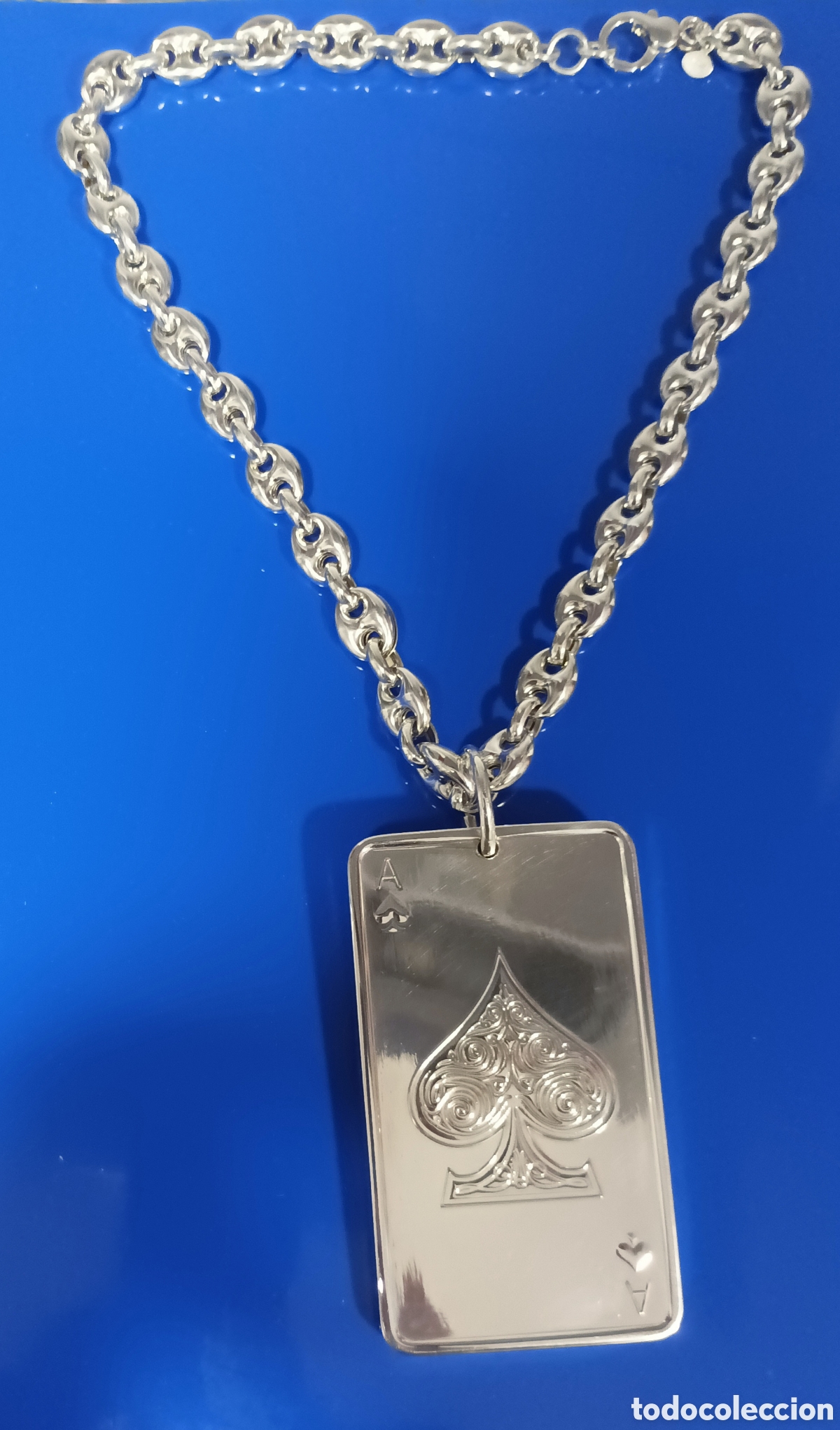 Joyeria: Collar con lingote de plata 999(10onz) - Foto 2