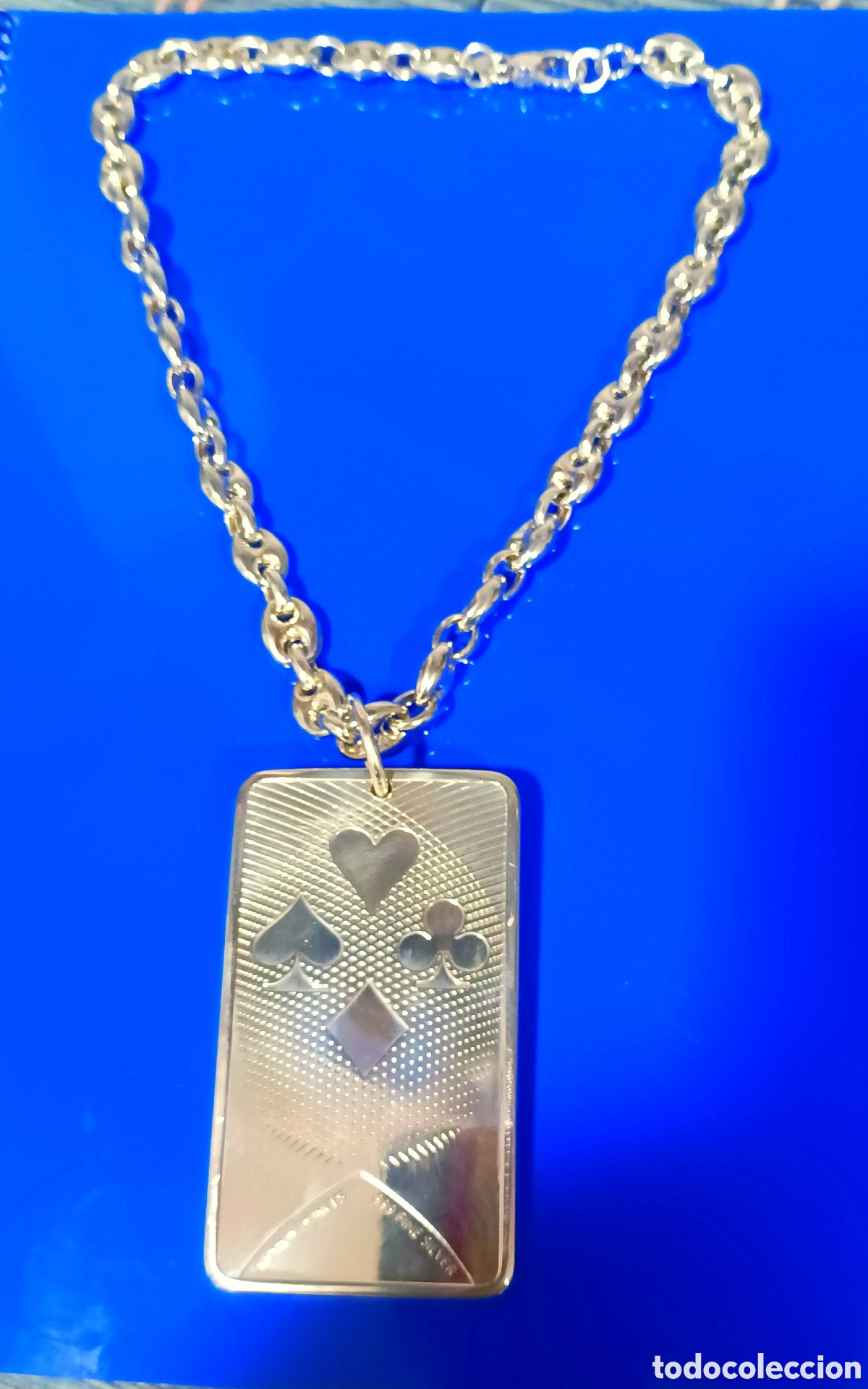 Joyeria: Collar con lingote de plata 999(10onz) - Foto 3