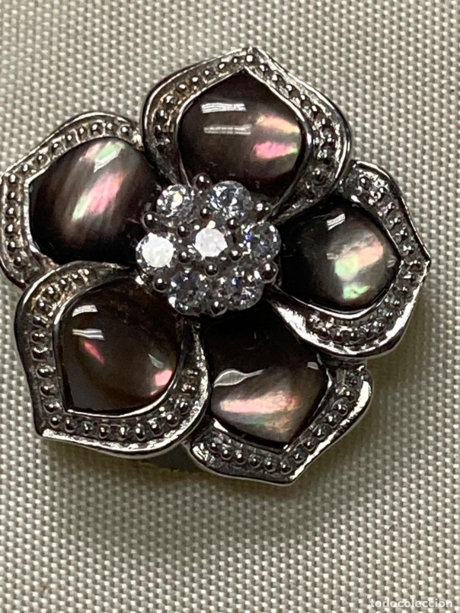 Joyeria: Pendientes de plata y nacar /P160 - Foto 2