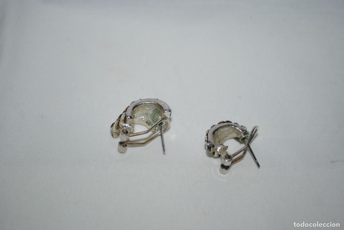 Joyeria: ZALSILLO DE PLATA CON PERLAS BLANCAS Y LILAS . - Foto 2