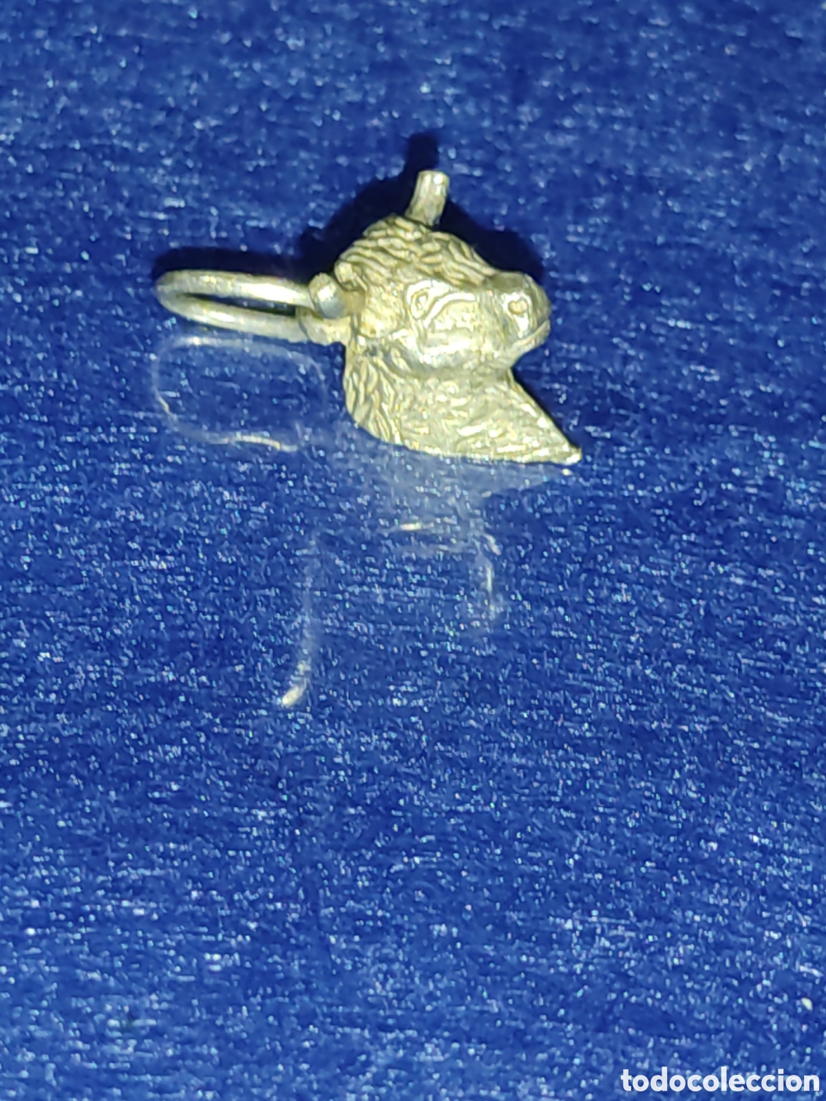 Joyeria: Colgante cabeza de toro de plata. - Foto 4