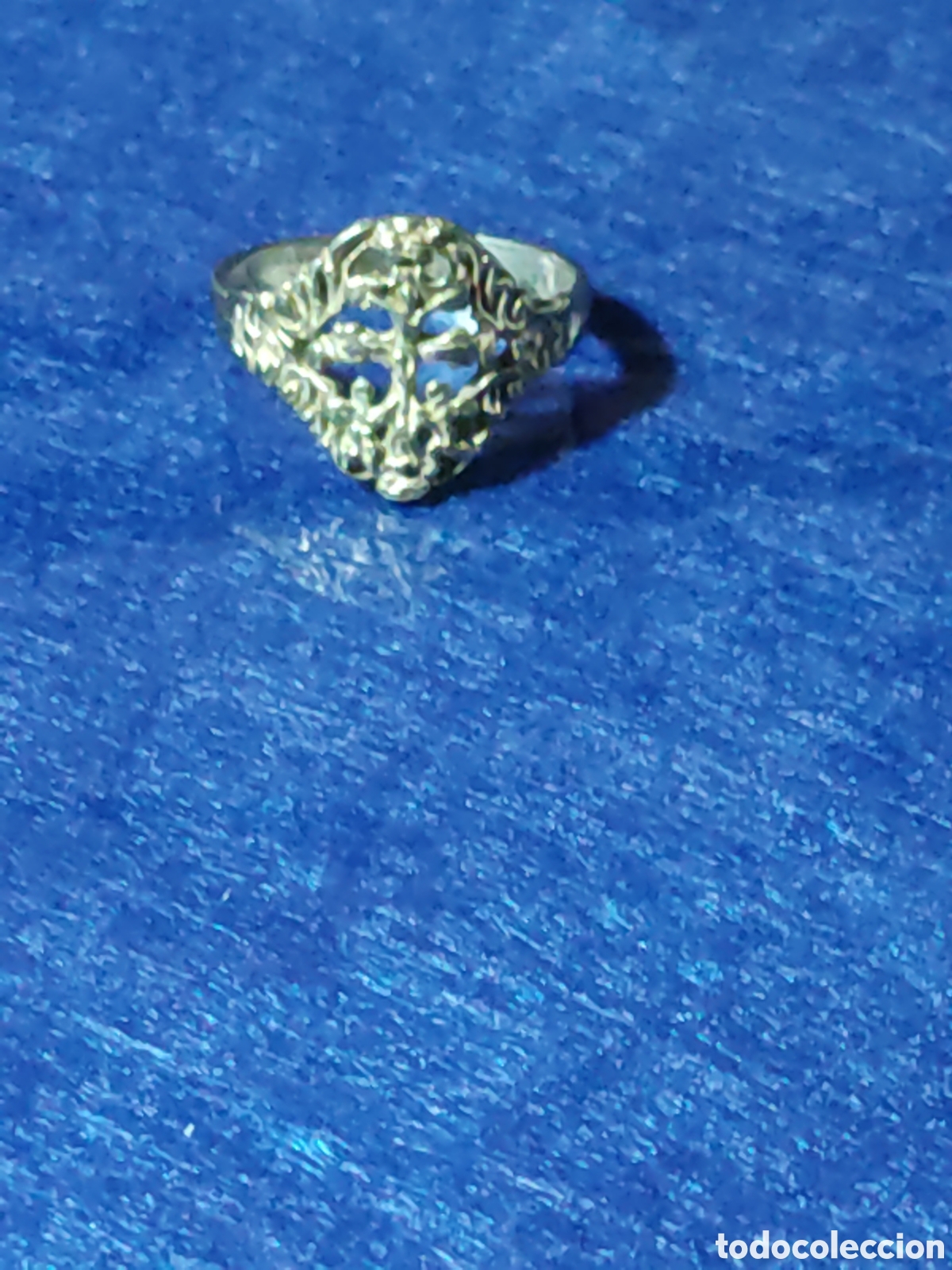 Joyeria: Anillo cruz de Caravaca de plata contrastada. - Foto 2