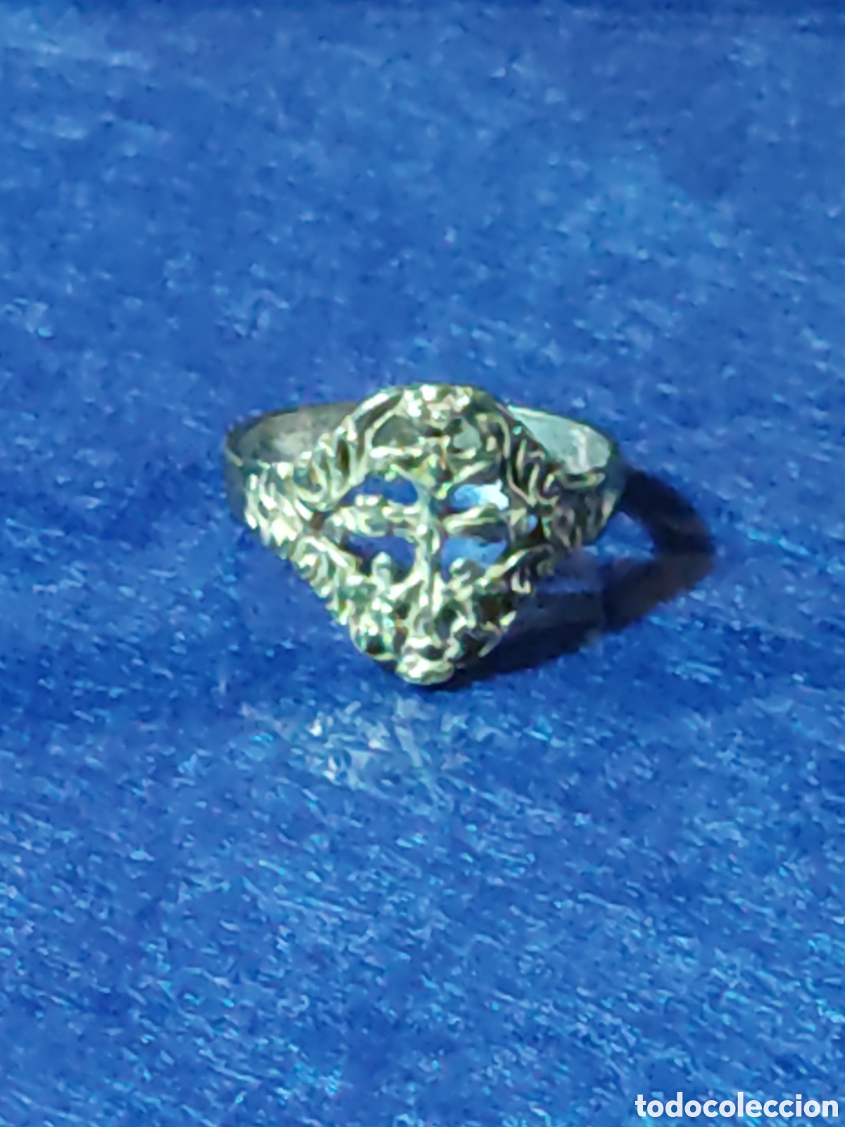 Joyeria: Anillo cruz de Caravaca de plata contrastada. - Foto 1
