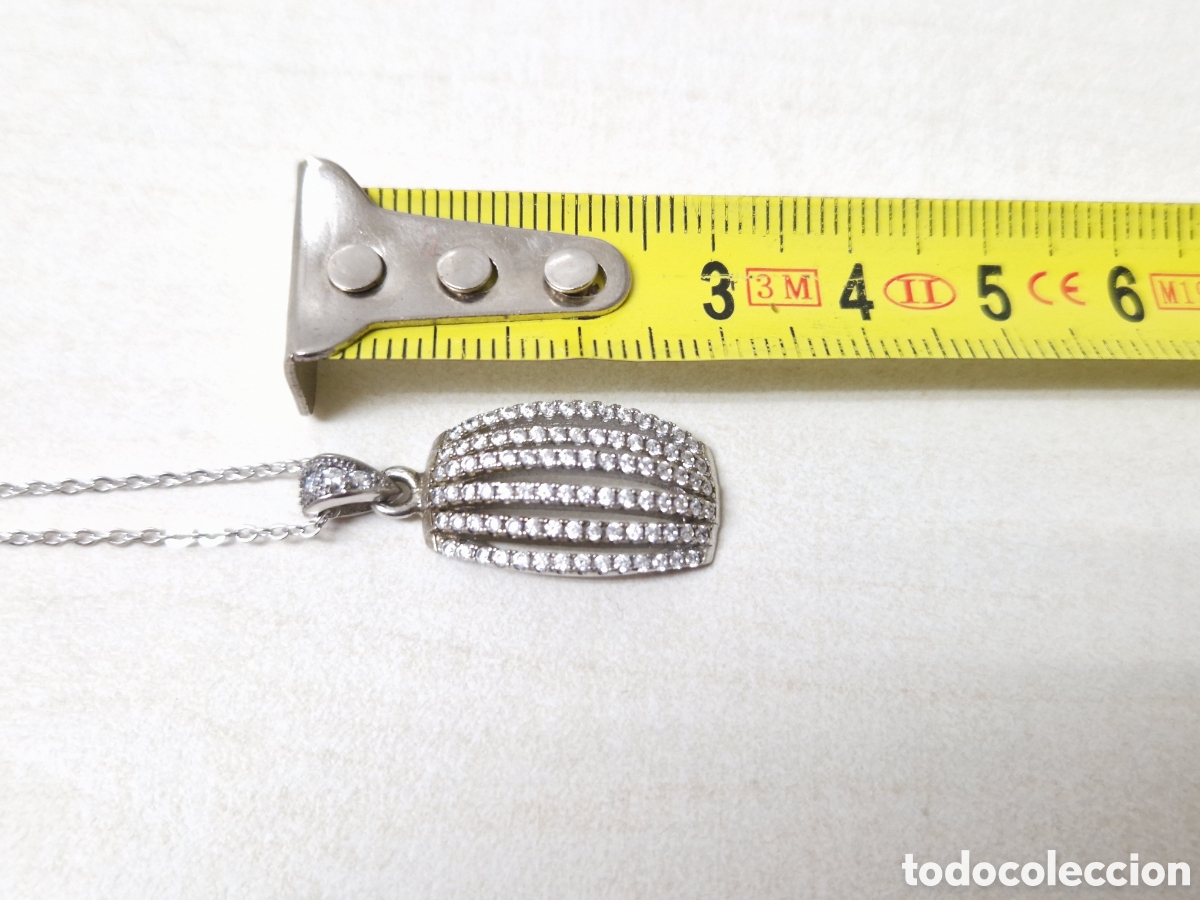Joyeria: CADENA Y COLGANTE EN PLATA DE LEY - Foto 4