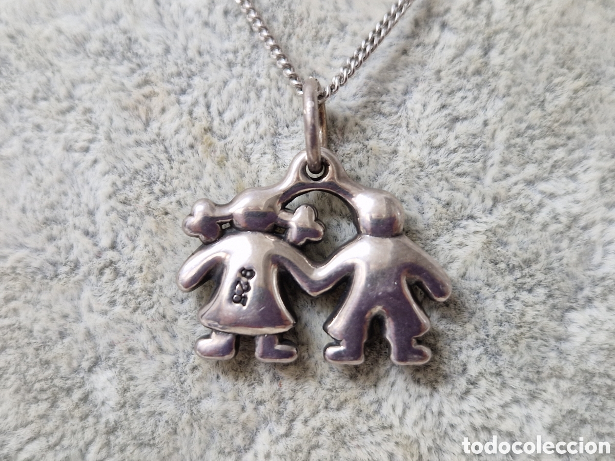 Joyeria: CADENA Y COLGANTE EN PLATA DE LEY CONTRASTES - Foto 4