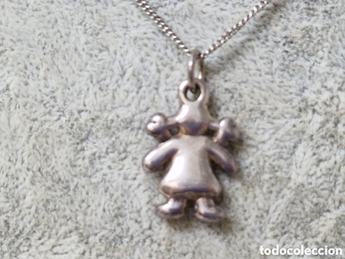 Joyeria: CADENA Y COLGANTE EN PLATA DE LEY CONTRASTES - Foto 1
