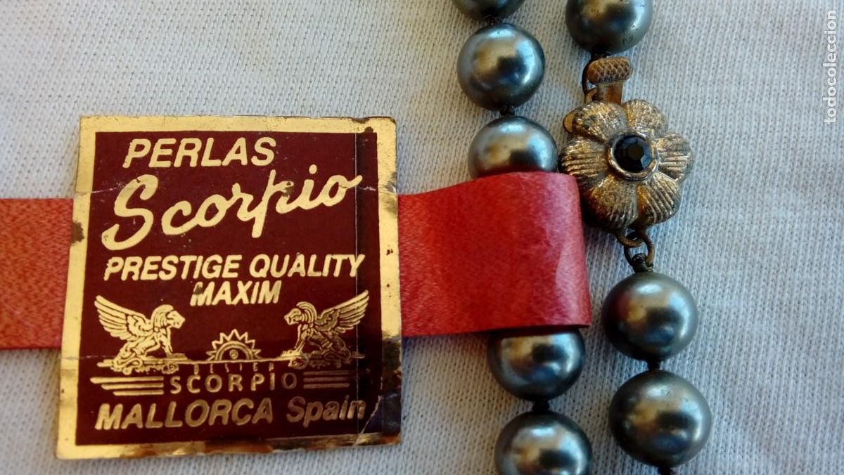 Joyeria: COLLAR DE PERLAS GRISES - Foto 2