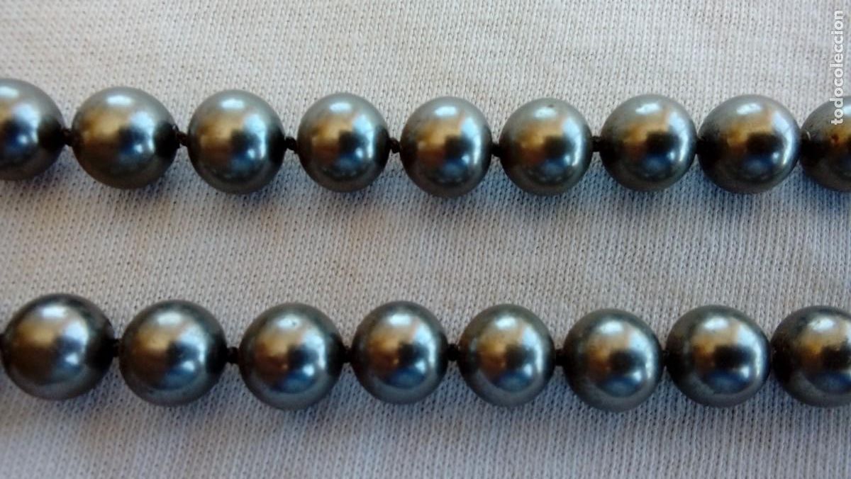 Joyeria: COLLAR DE PERLAS GRISES - Foto 3