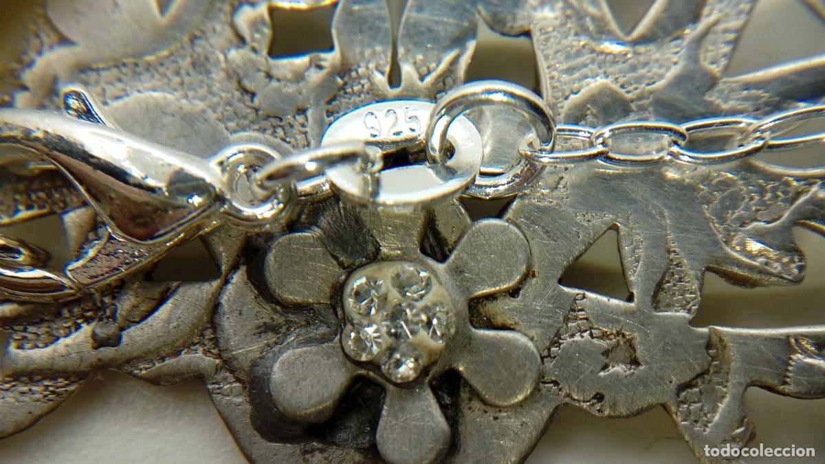 Joyeria: COLGANTE CUADRADO BA&Ntilde;O PLATA - Foto 2